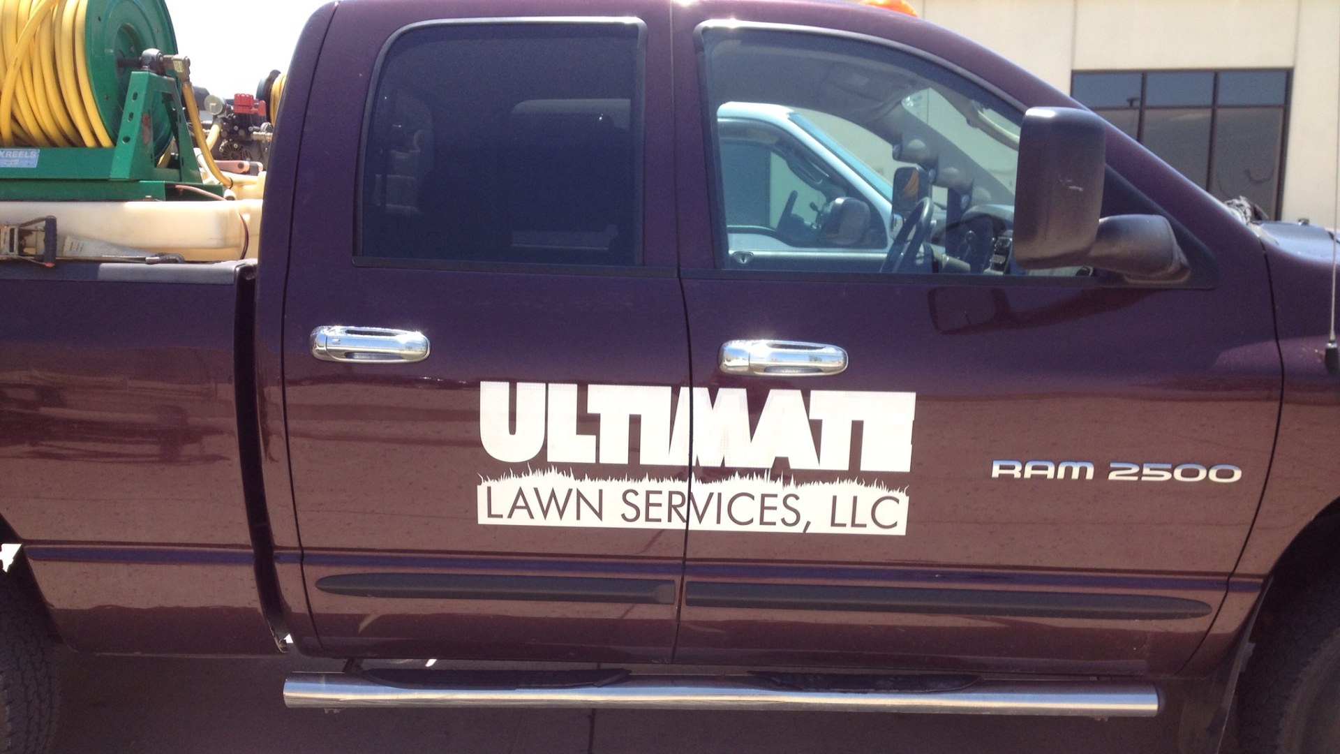 Ultimate workers truck displayed in Urbandale, IA.