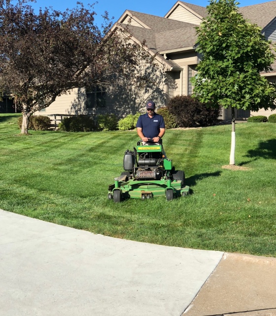 Ultimate professional mowing lawn in Waukee, IA.